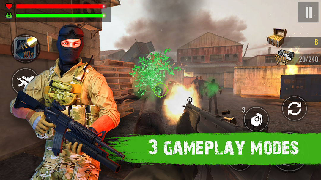 Zombie Shooter Hell 4 Survival mod apk screenshot 5
