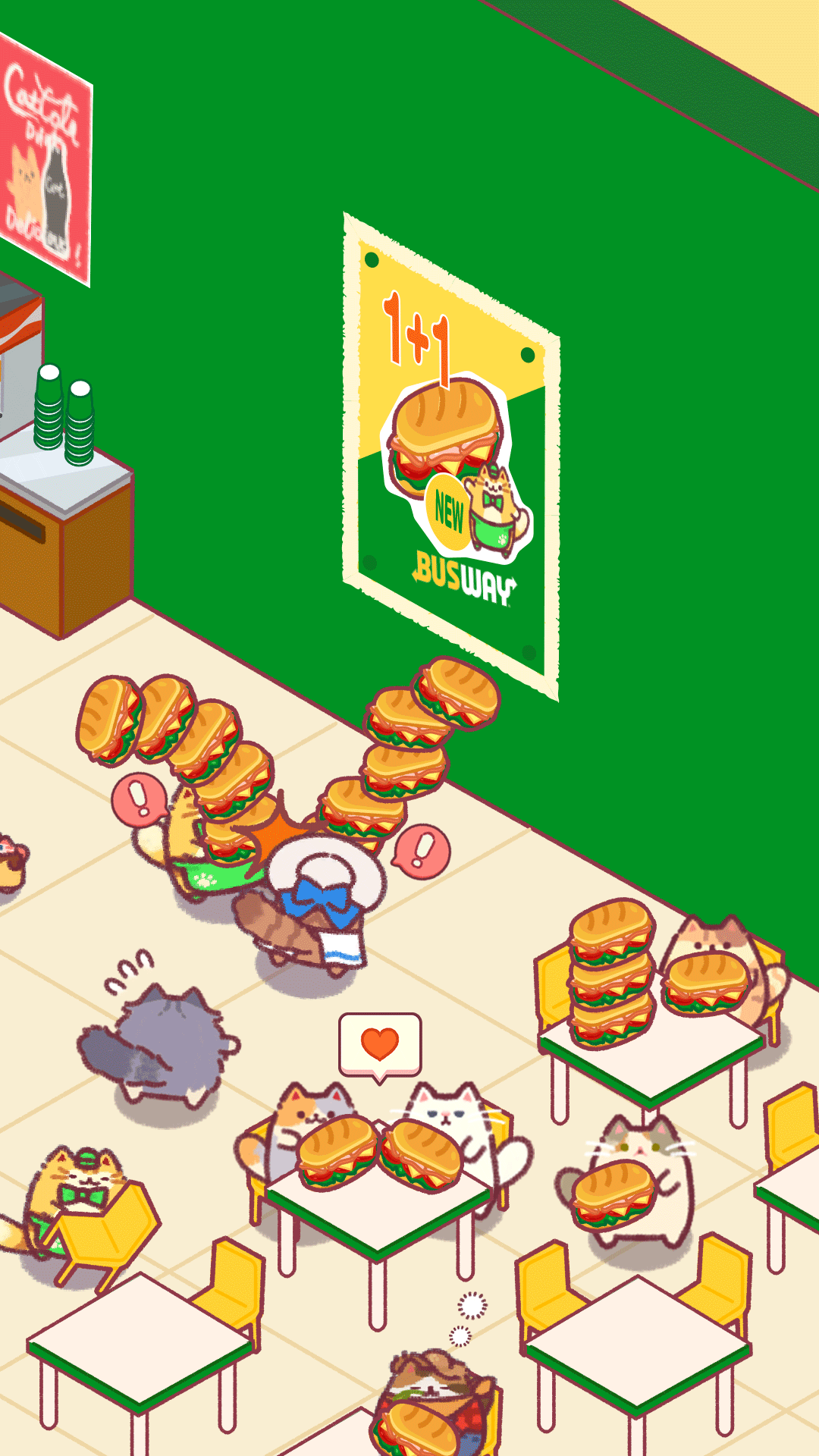 Cat Snack Bar: Cute Food Games mod apk screenshot 3
