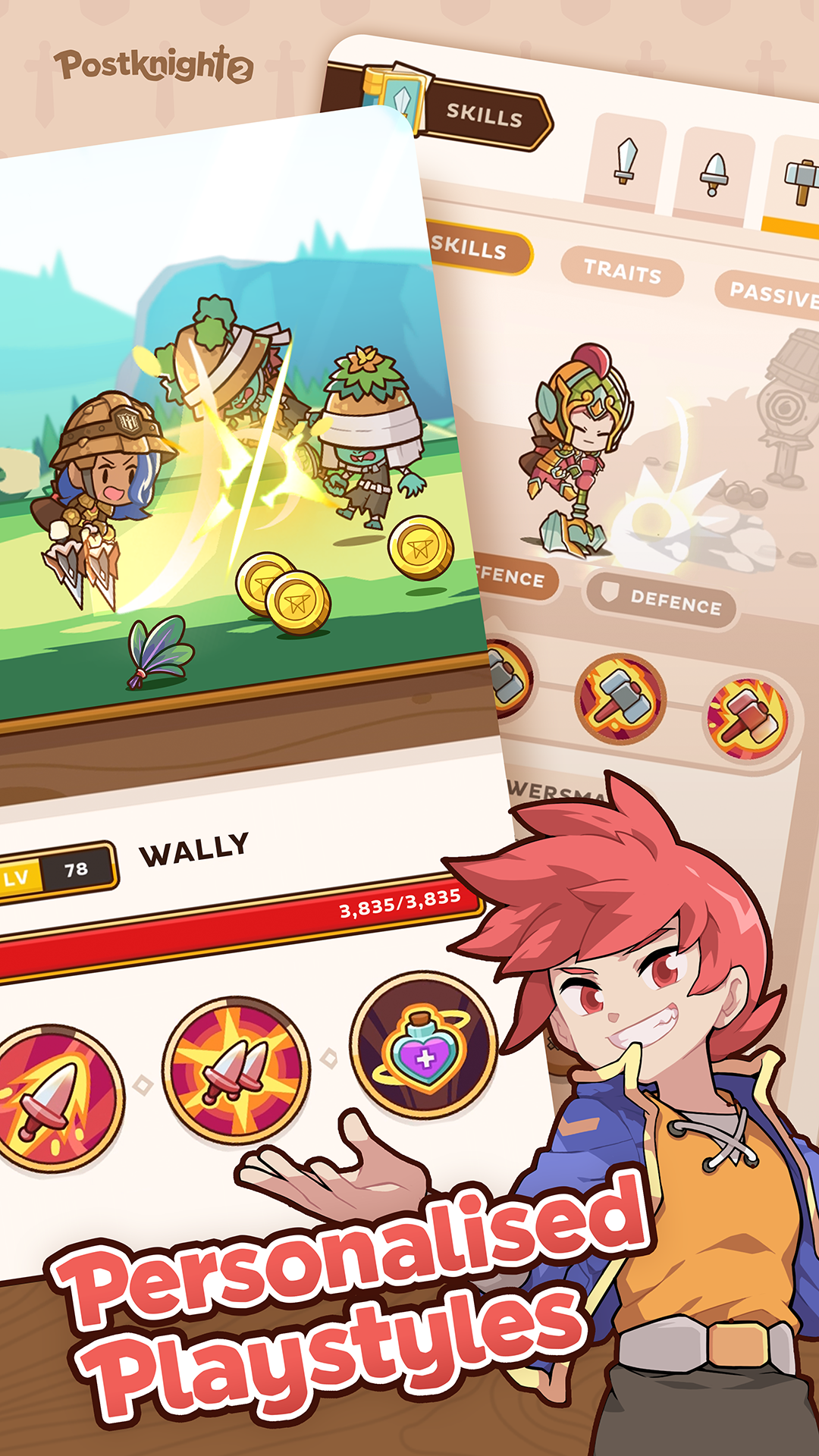 Postknight 2 mod apk screenshot 1