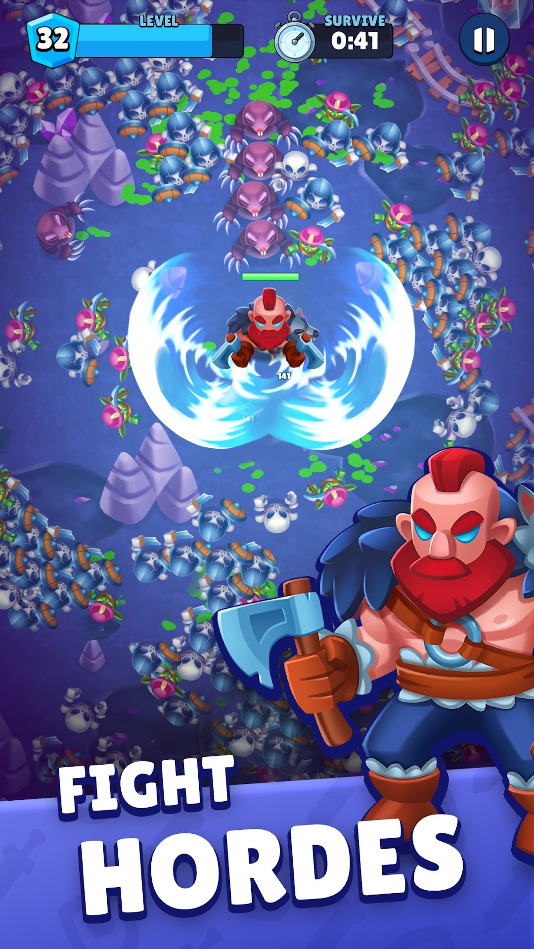 Heroes vs Hordes: Survival RPG mod apk screenshot 2