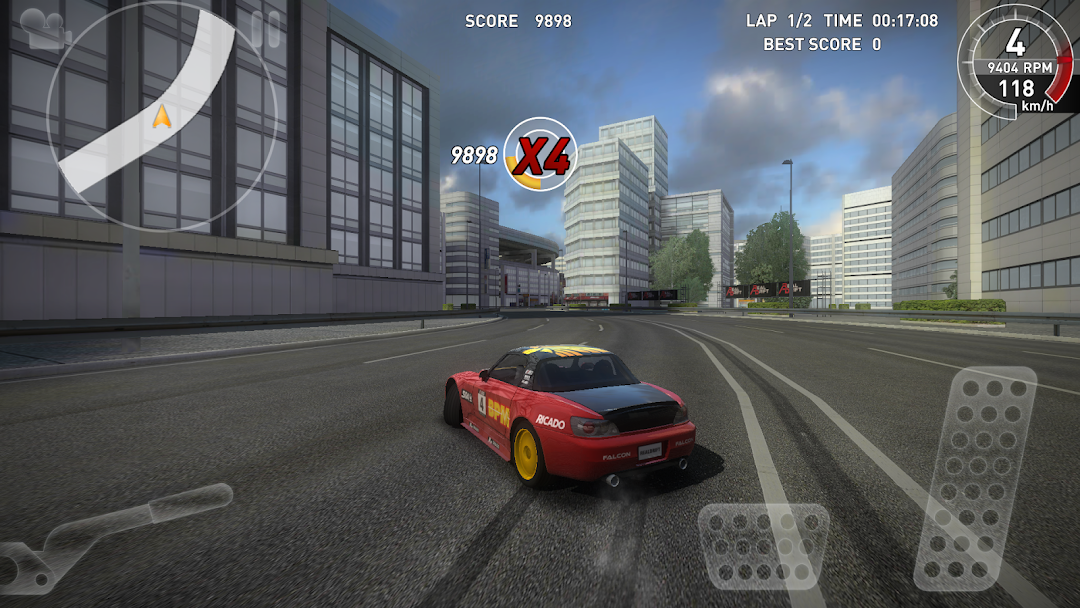 Real Drift Car Racing Lite mod apk screenshot 1