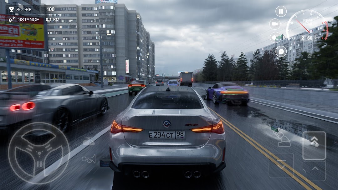 Traffic Racer Russian Village mod apk screenshot 2