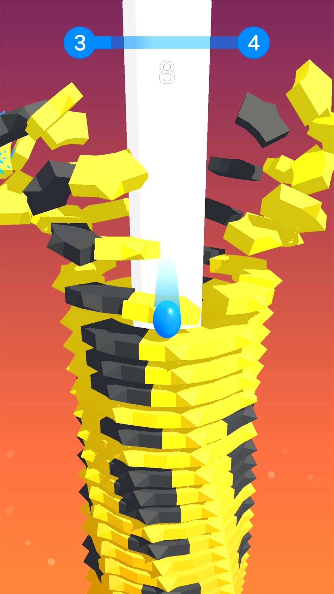 Stack Ball - Crash Platforms mod apk screenshot 2