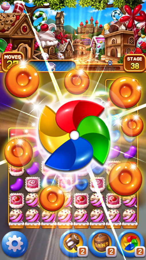 Sweet Cookies Kingdom_Match 3 mod apk screenshot 2