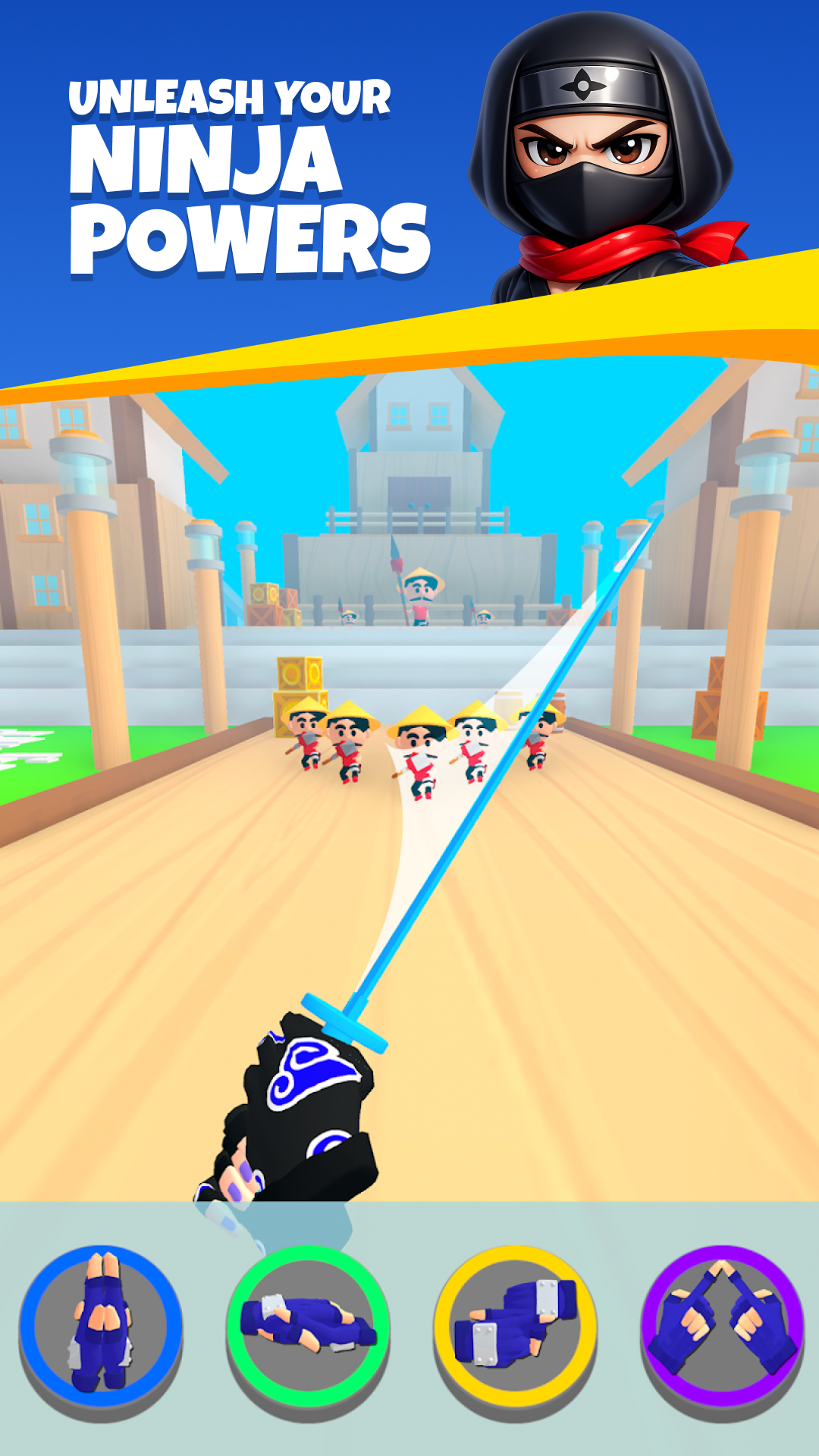 Ninja Hands mod apk screenshot 1