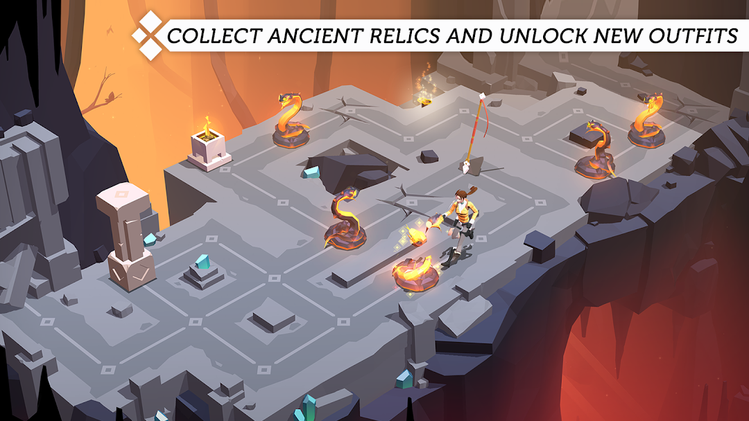 Lara Croft GO mod apk screenshot 5