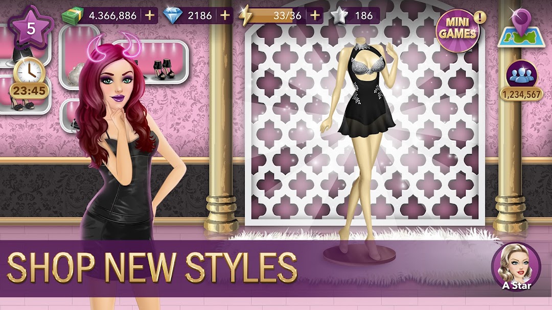 Hollywood Story®: Fashion Star mod apk screenshot 5