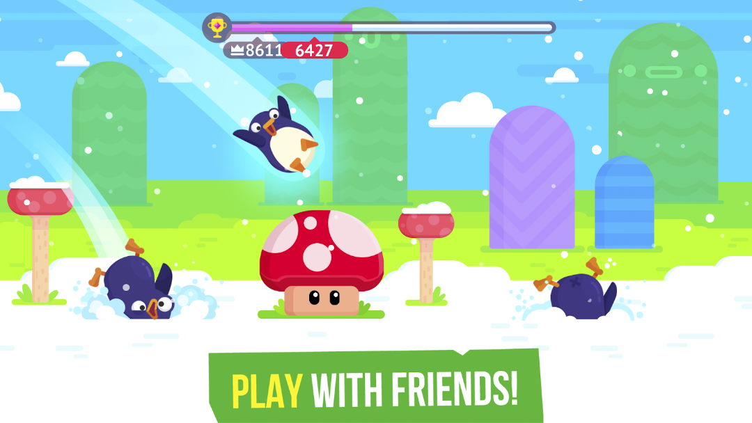 Bouncemasters: Penguin Games mod apk screenshot 4