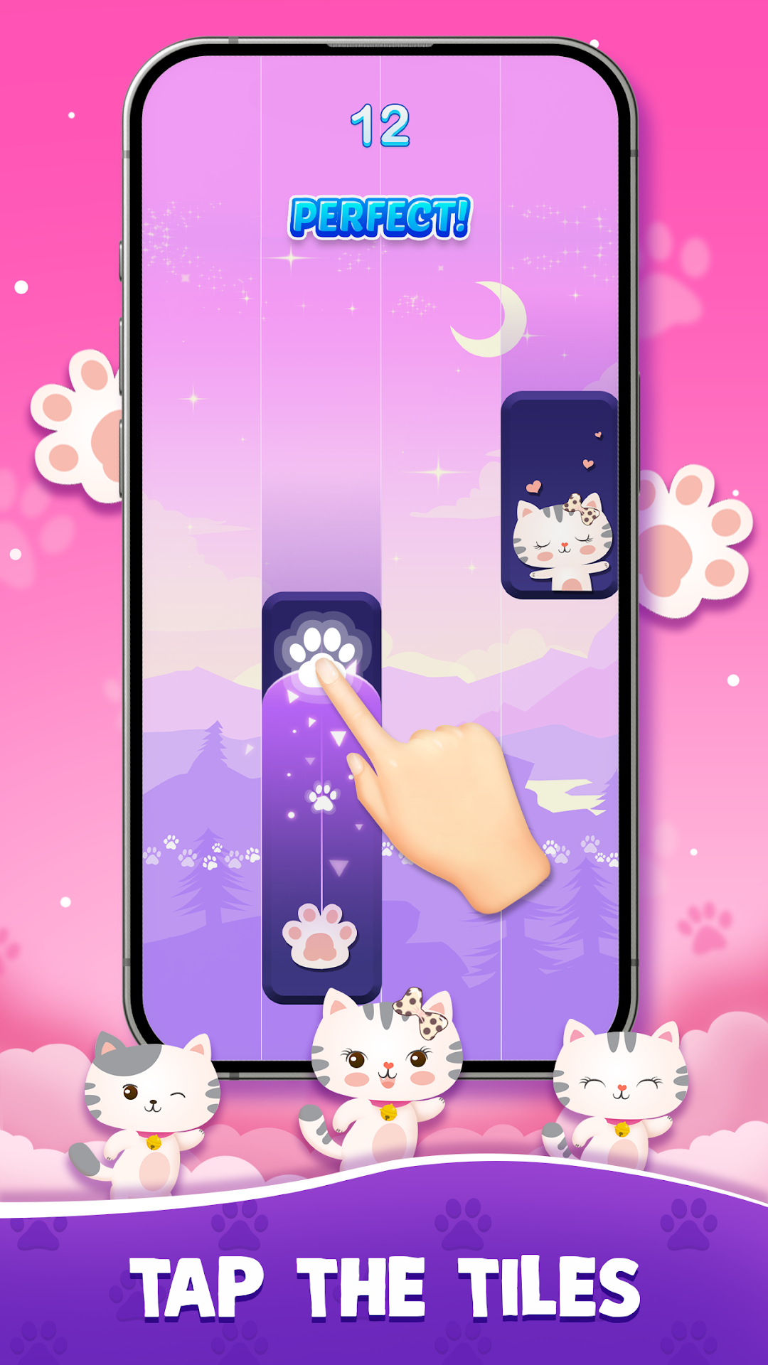 Catch Tiles: Piano Game mod apk screenshot 1