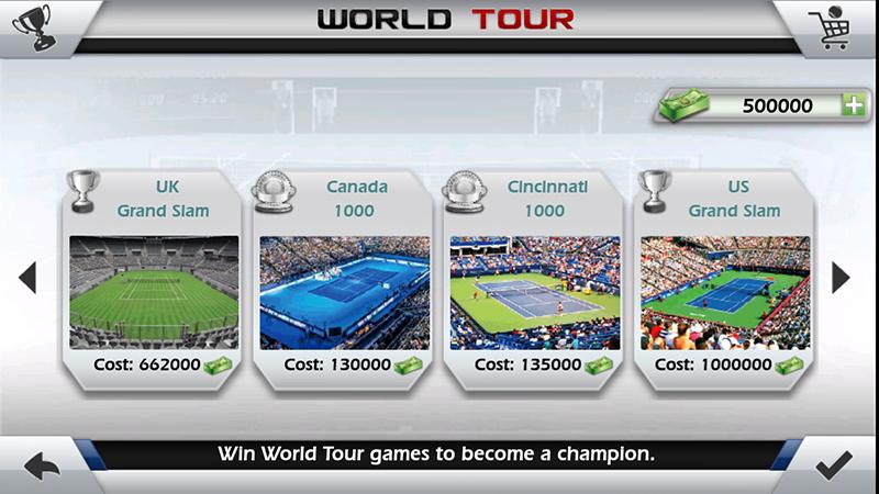 3D Tennis mod apk screenshot 5