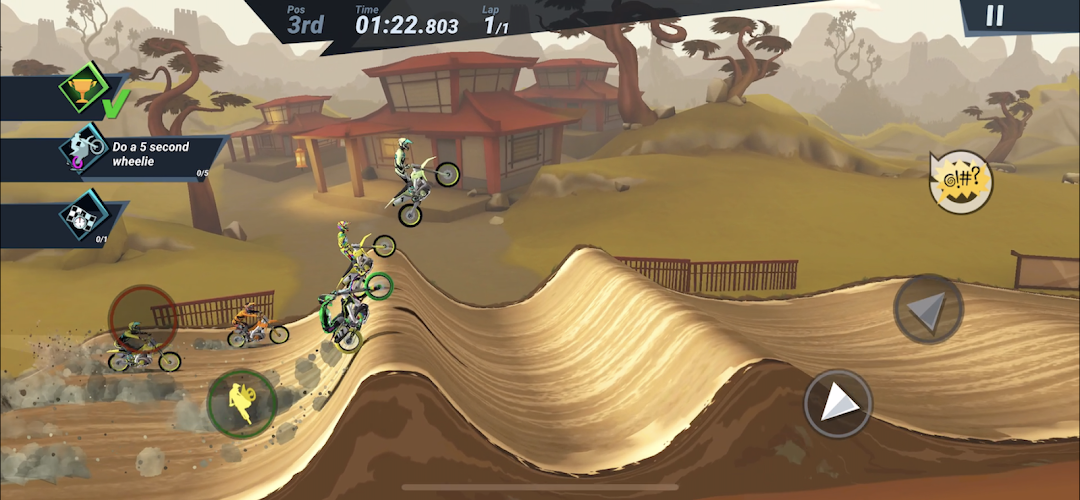 Mad Skills Motocross 3 mod apk screenshot 1