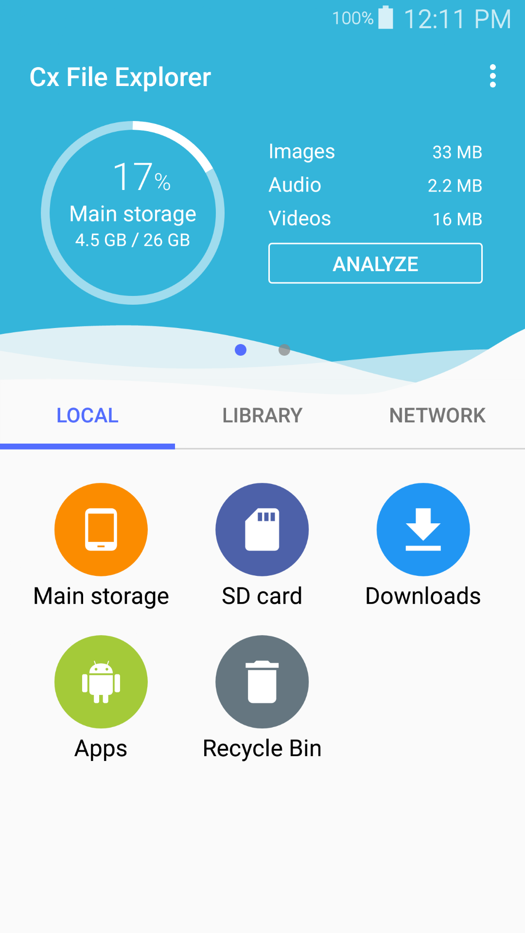 Cx File Explorer mod apk screenshot 1