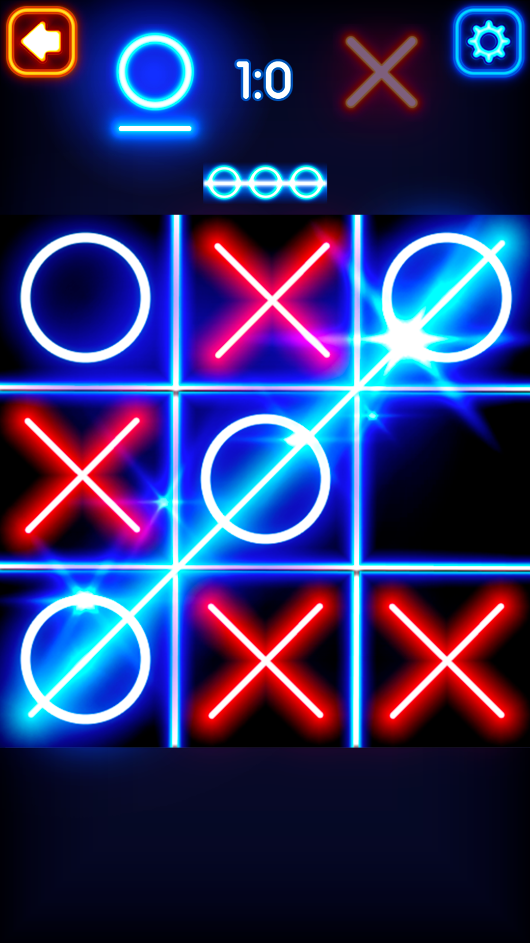 Tic Tac Toe Glow mod apk screenshot 2