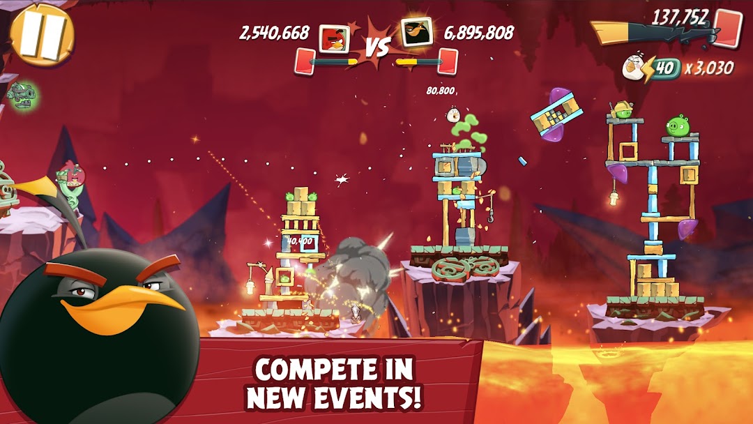 Angry Birds 2 mod apk screenshot 3
