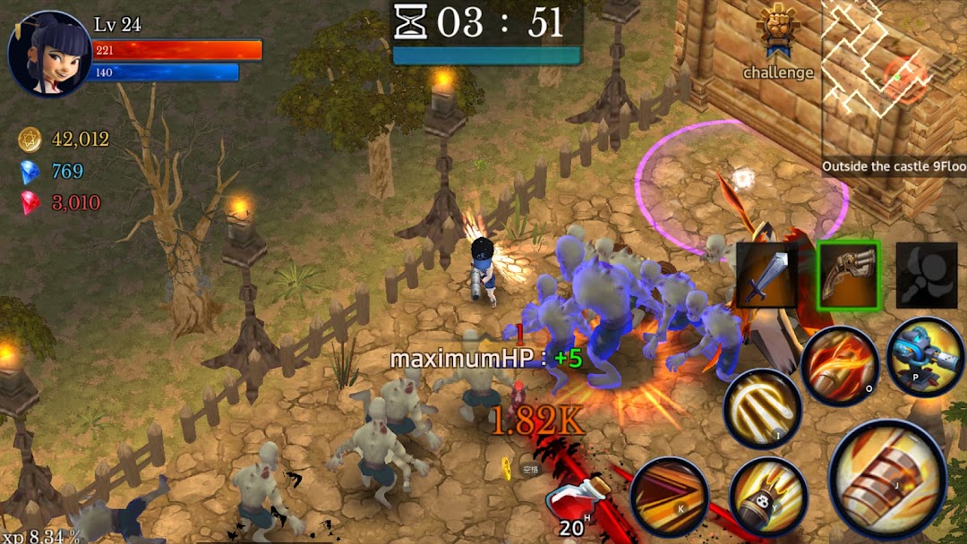 Monster Dungeon:Hunting Master mod apk screenshot 2