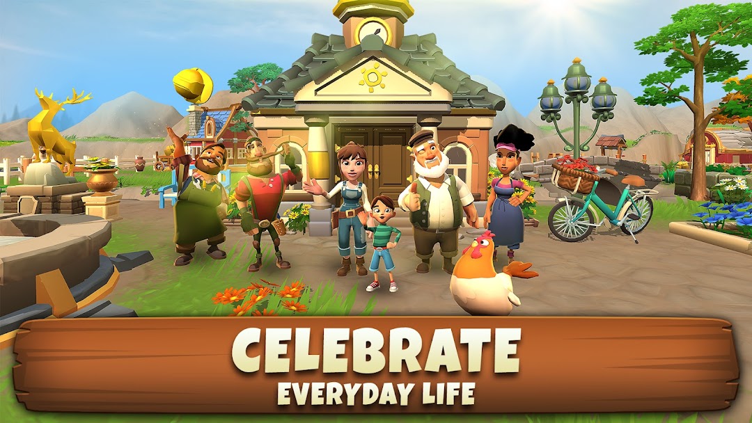 Sunrise Village: Farm Game mod apk screenshot 3