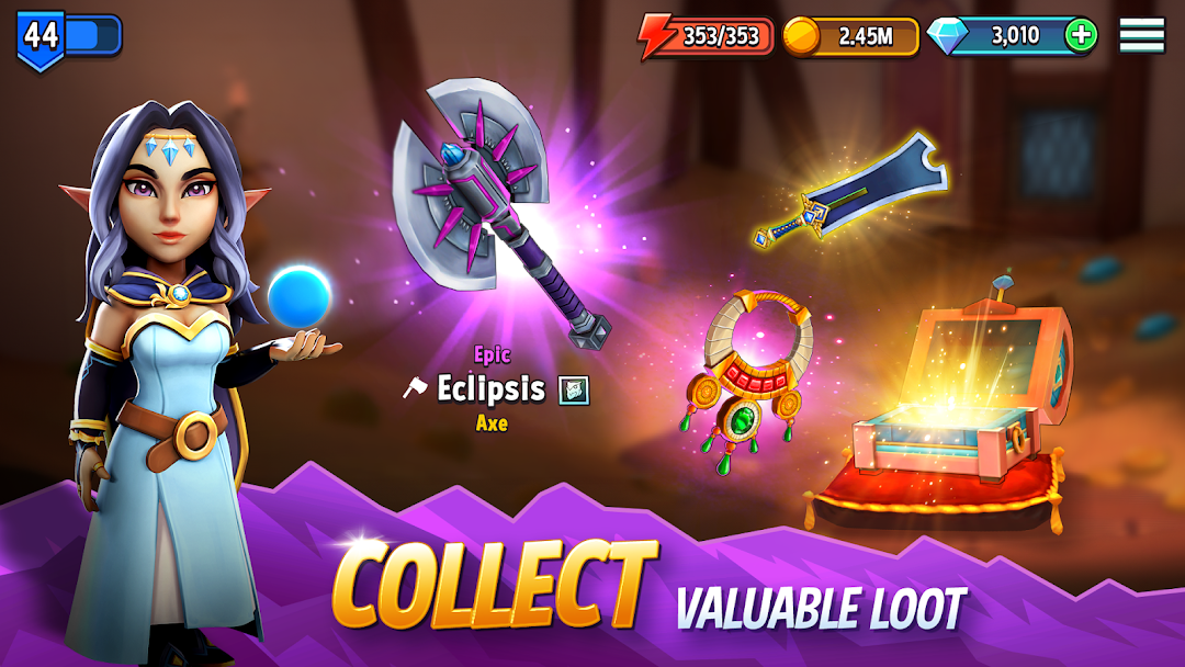 Shop Titans: Crafting Tycoon mod apk screenshot 4