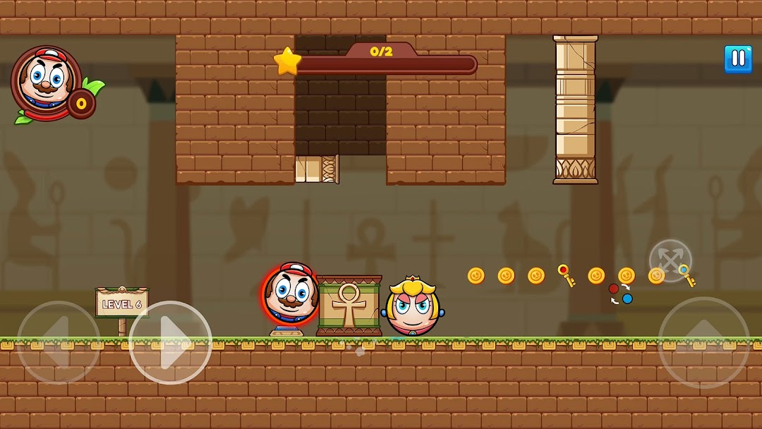 Red and Blue: Twin Color Ball mod apk screenshot 3