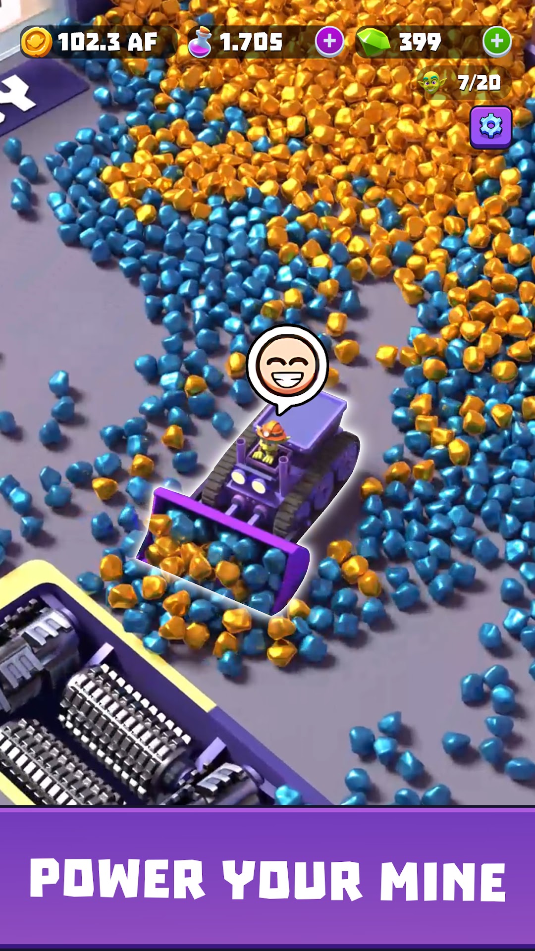 Gold and Goblins: Mining Games mod apk screenshot 2