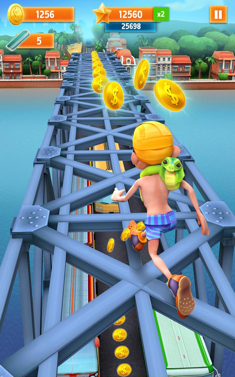 Subway Bus Rush Runner mod apk screenshot 2