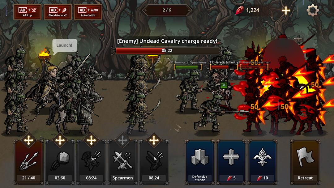 King's Blood: The Defense mod apk screenshot 3