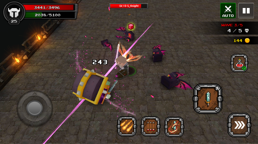 Pixel Blade M mod apk screenshot 5