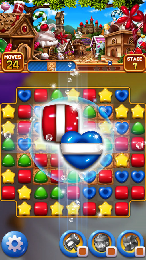 Sweet Cookies Kingdom_Match 3 mod apk screenshot 5