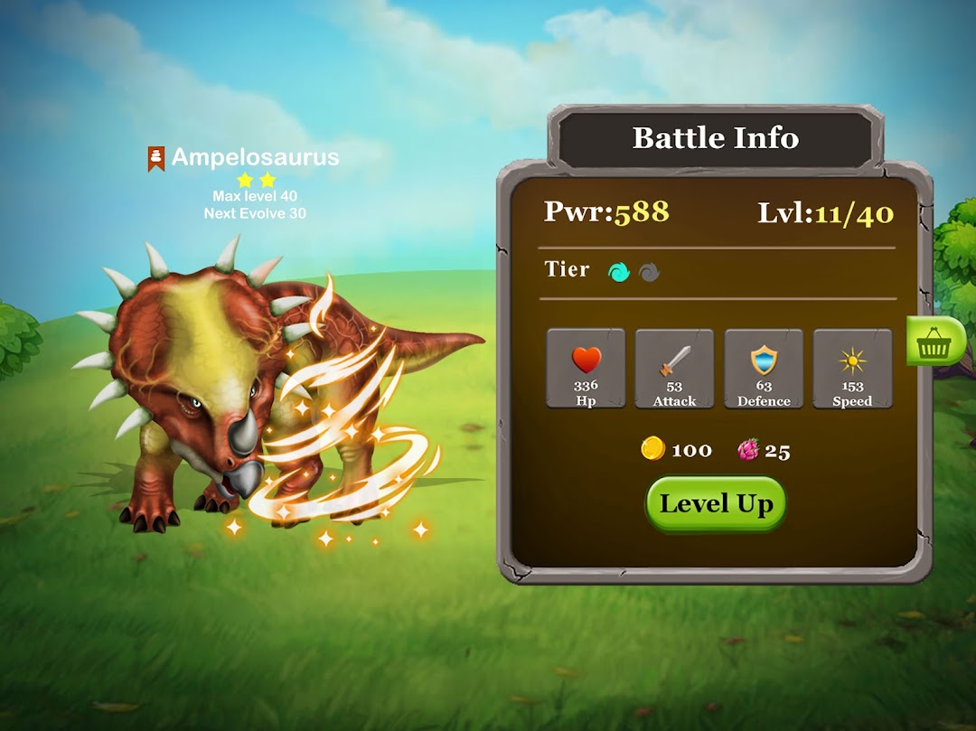 Dino Battle mod apk screenshot 5