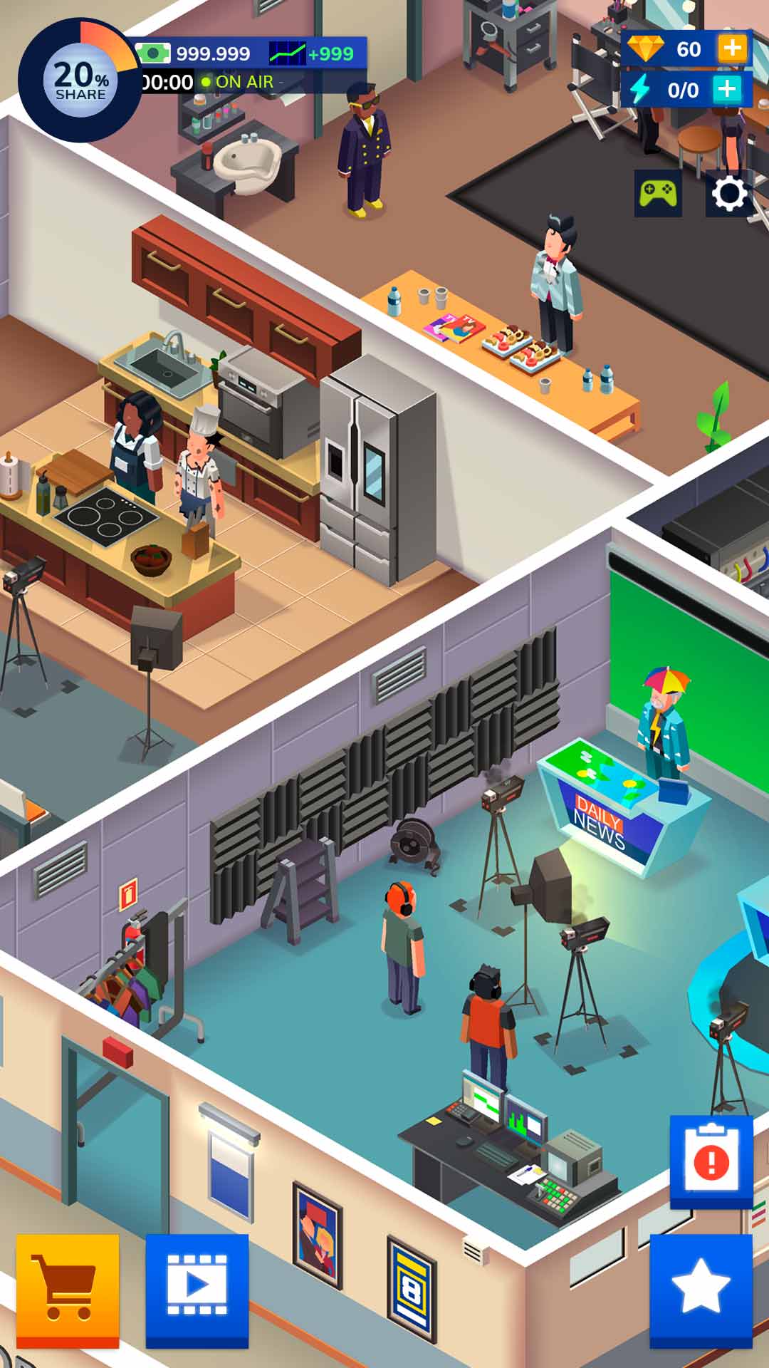 TV Empire Tycoon - Idle Game mod apk screenshot 5