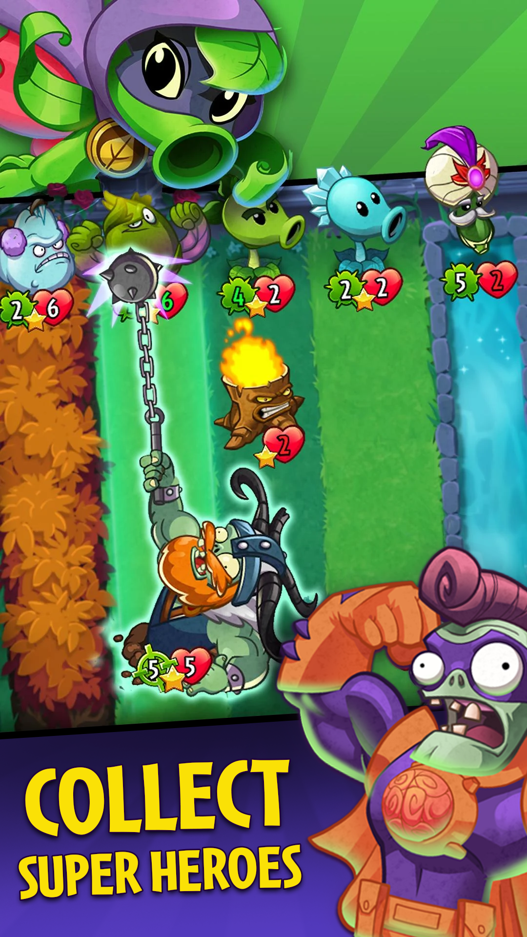 Plants vs. Zombies™ Heroes mod apk screenshot 1