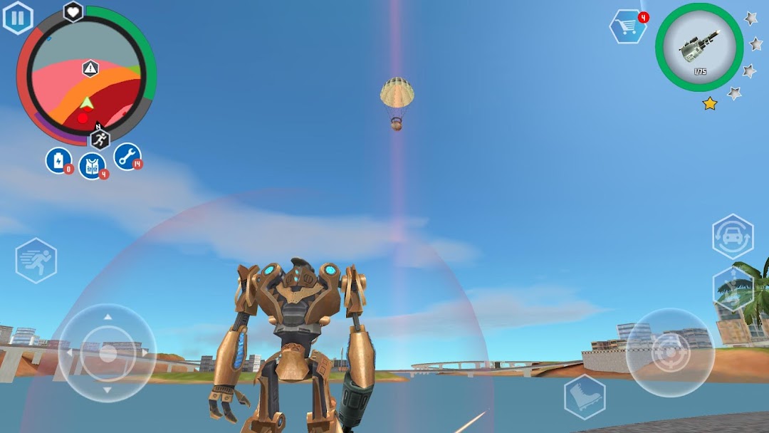 Robot Shark mod apk screenshot 4