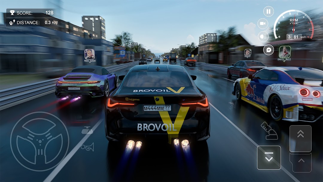 Traffic Racer Russian Village mod apk screenshot 4