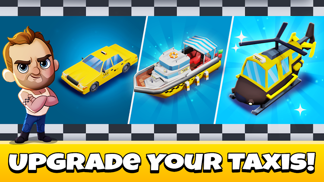 Idle Taxi Tycoon mod apk screenshot 2