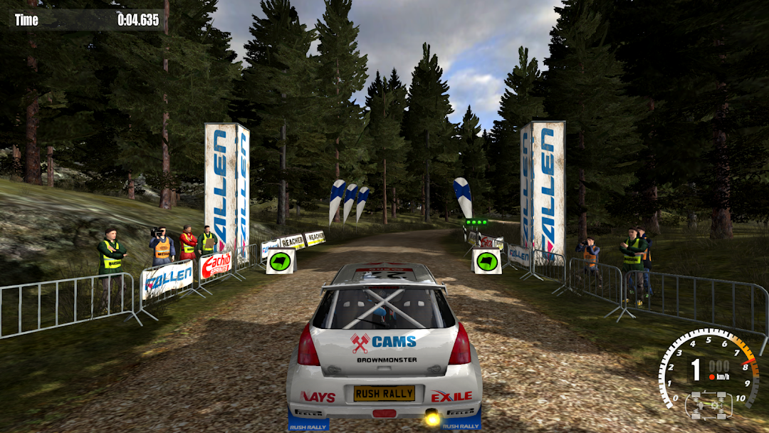 Rush Rally 3 mod apk screenshot 1