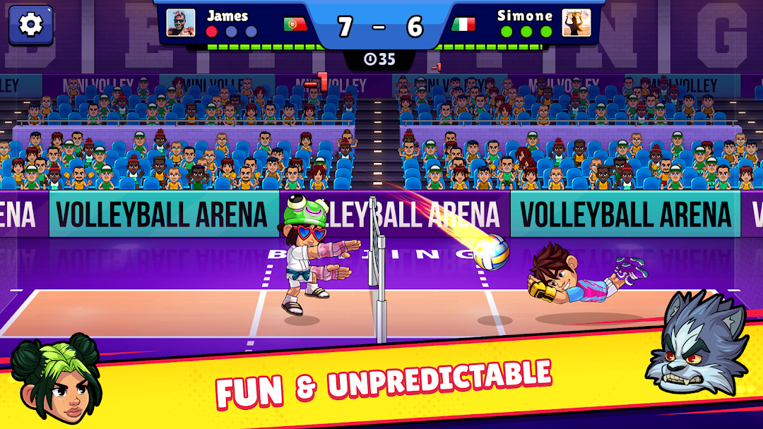 Volleyball Arena: Spike Hard mod apk screenshot 2