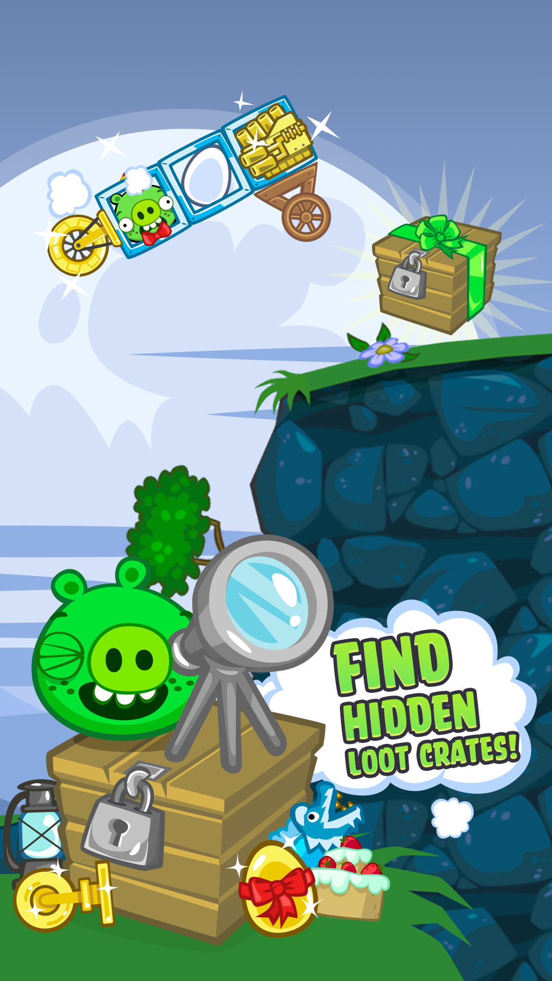Bad Piggies mod apk screenshot 4