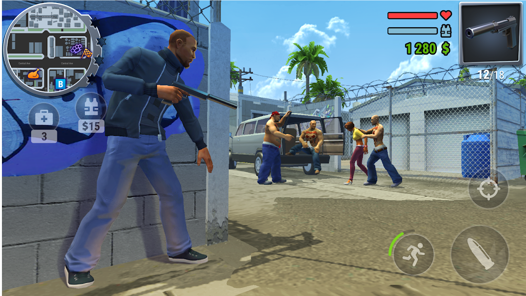 Gangs Town Story mod apk screenshot 4