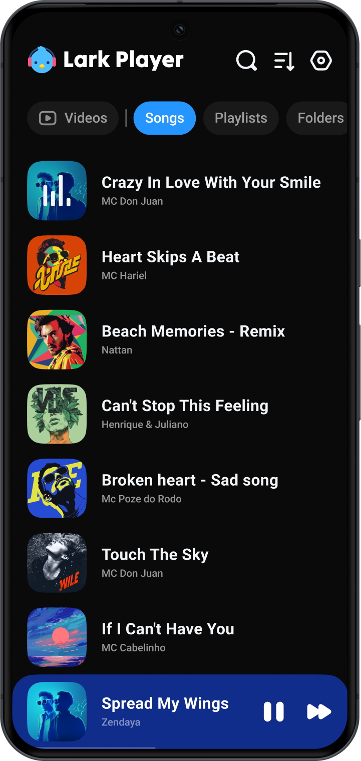 Lark Player:Music Player & MP3 mod apk screenshot 1