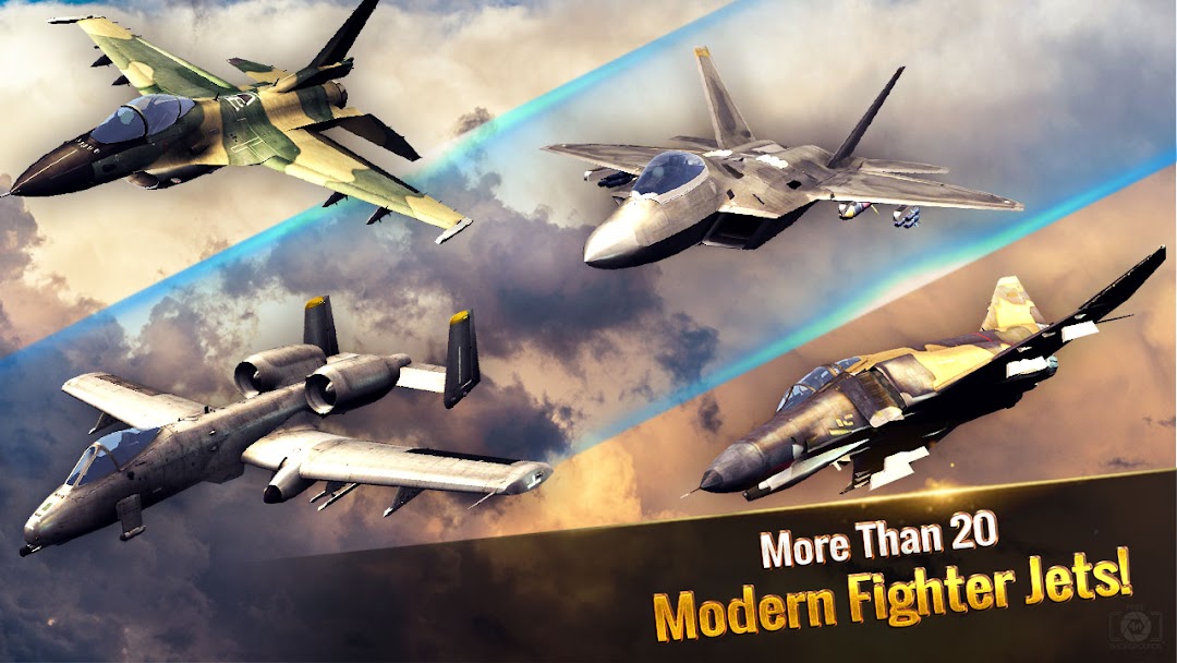 Ace Fighter: Modern Air Combat mod apk screenshot 3