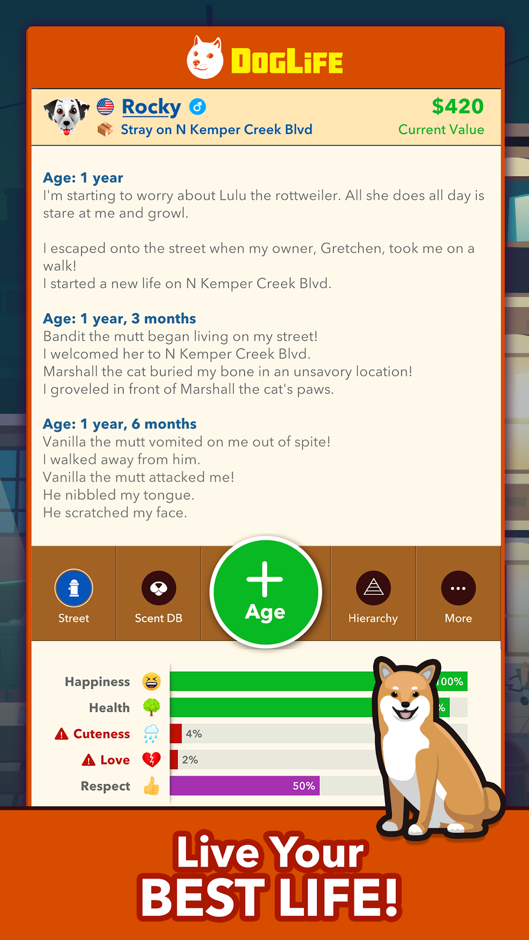 BitLife Dogs – DogLife mod apk screenshot 4
