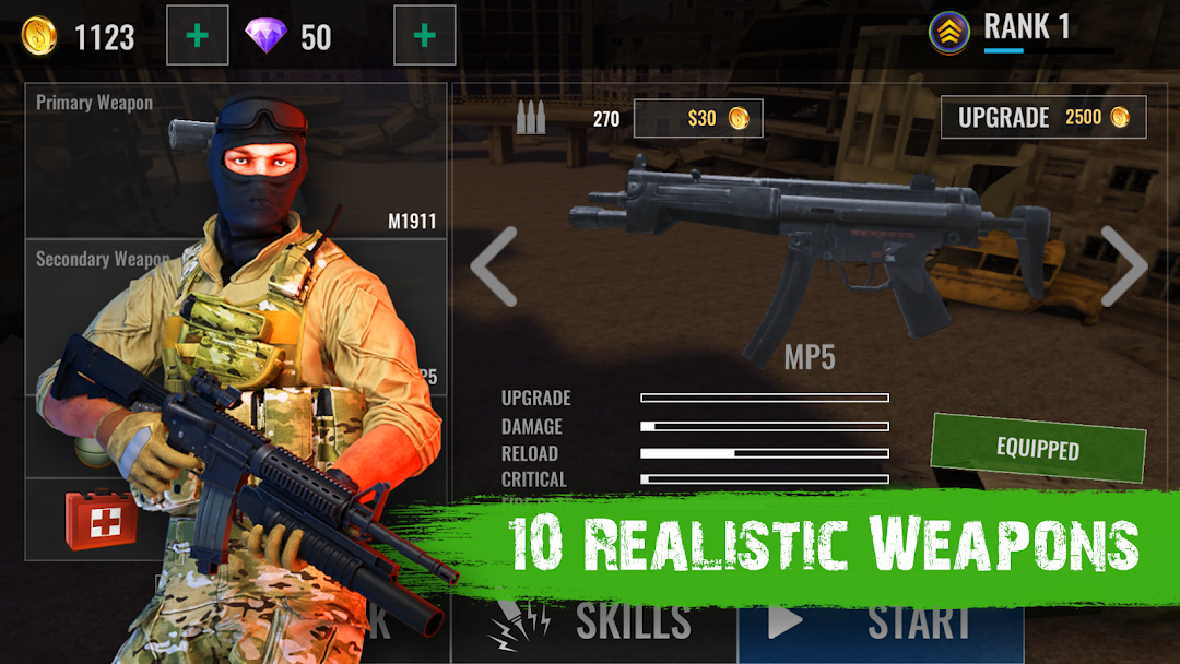 Zombie Shooter Hell 4 Survival mod apk screenshot 2