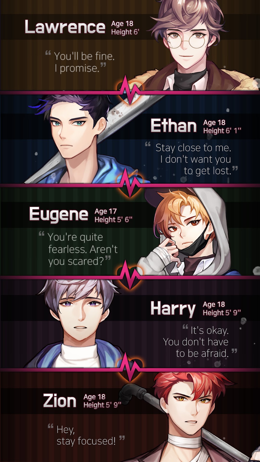 Dangerous Fellows:Otome Game mod apk screenshot 4