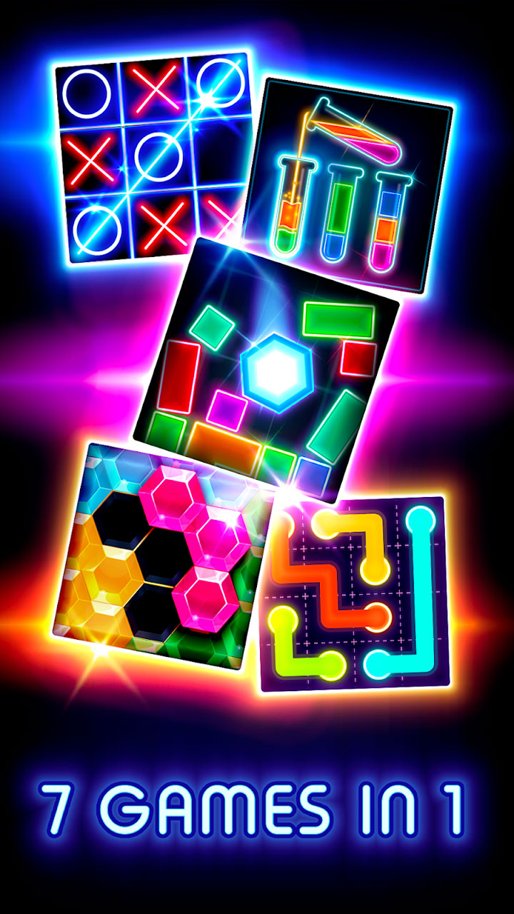 Tic Tac Toe Glow mod apk screenshot 3