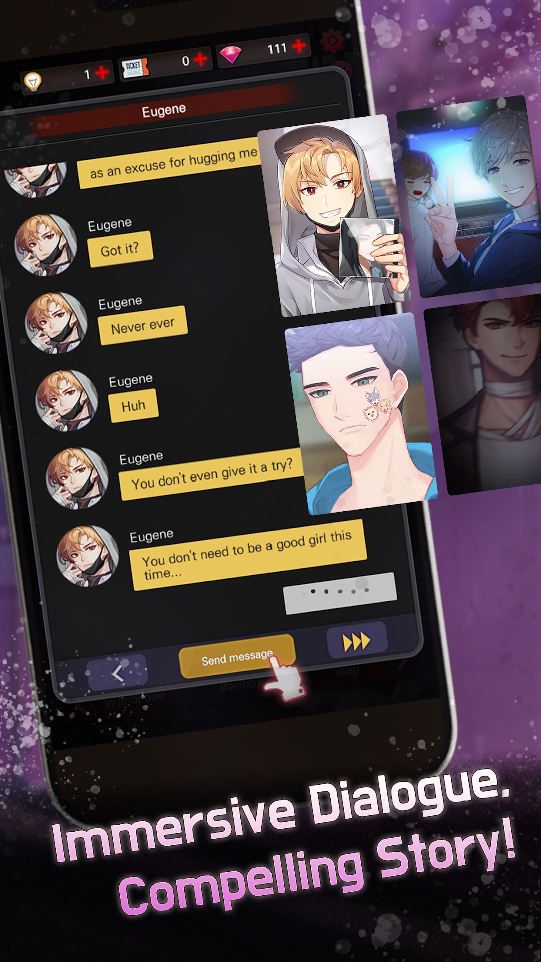 Dangerous Fellows:Otome Game mod apk screenshot 5