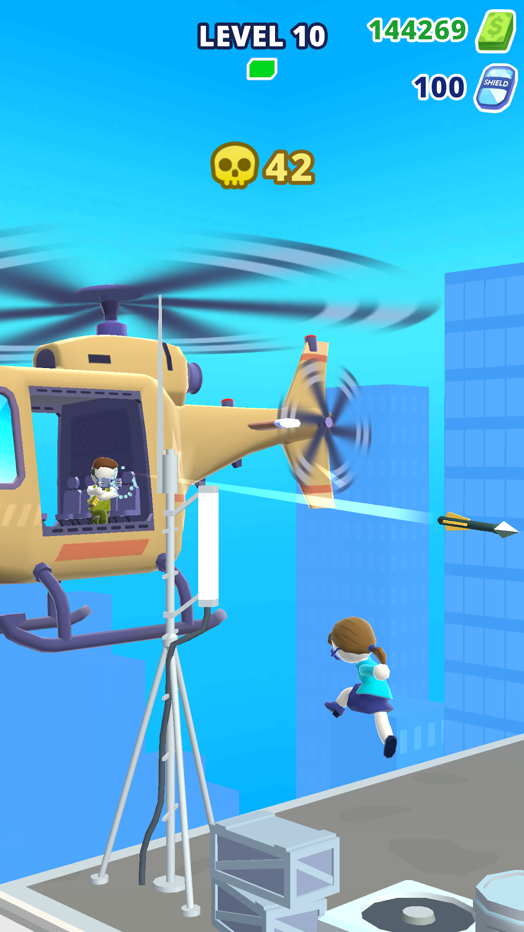 Helicopter Escape 3D mod apk screenshot 2