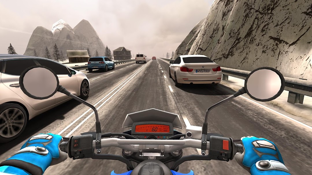Traffic Rider mod apk screenshot 2