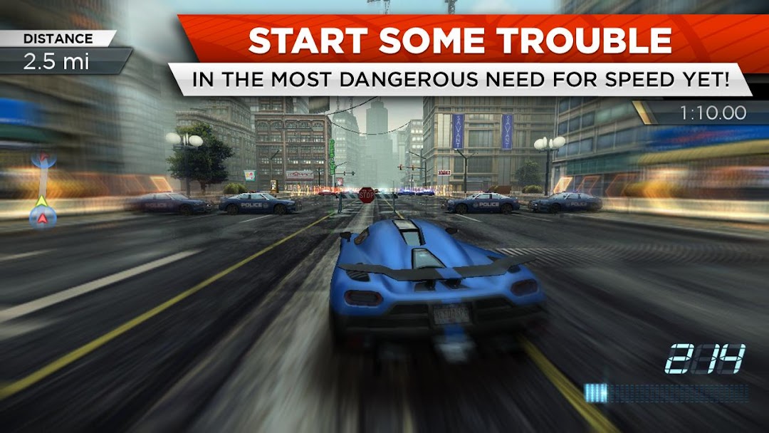 Need for Speed™ Most Wanted mod apk screenshot 2