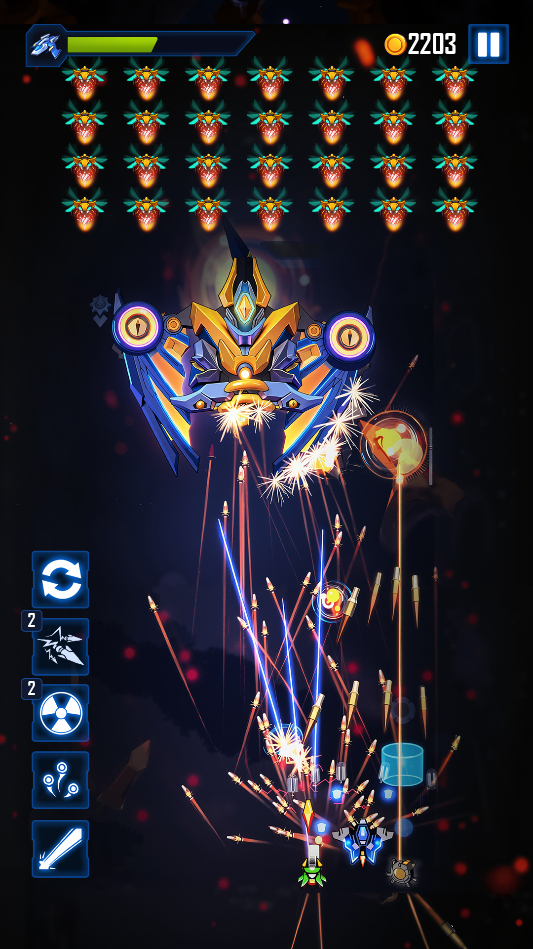 WindWings: Galaxy attack Pro mod apk screenshot 5