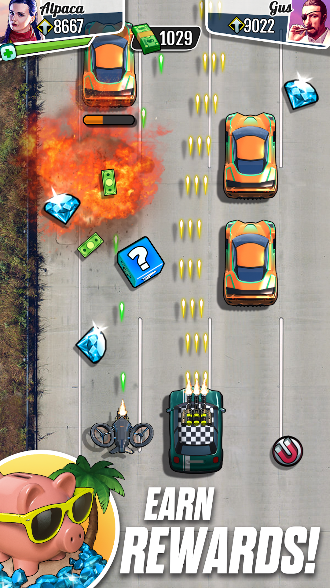 Fastlane: Road to Revenge mod apk screenshot 2