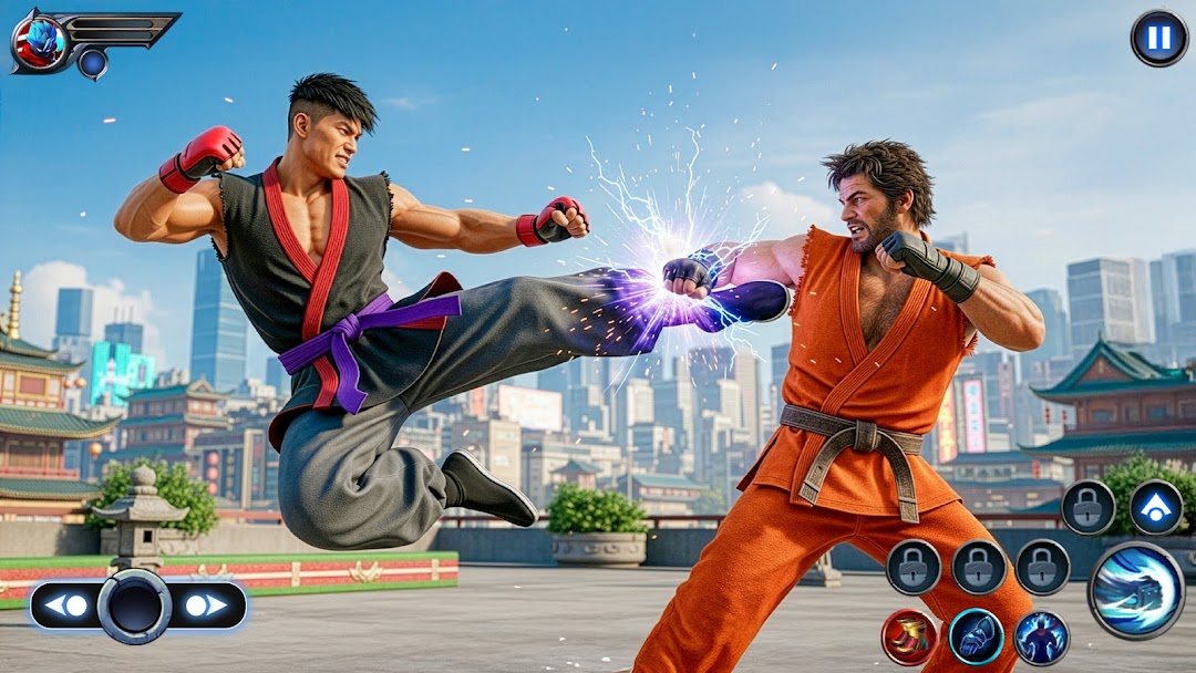Kung Fu Karate Fighting Games mod apk screenshot 4